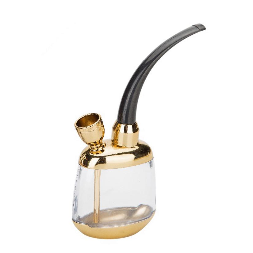 Походный мини Кальян Hengda №2761 металлический Gold (10885-hbr)