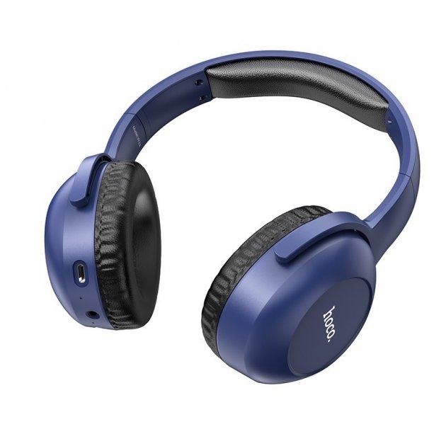 Беспроводные наушники Bluetooth HOCO W33 Art sount BT headset Blue