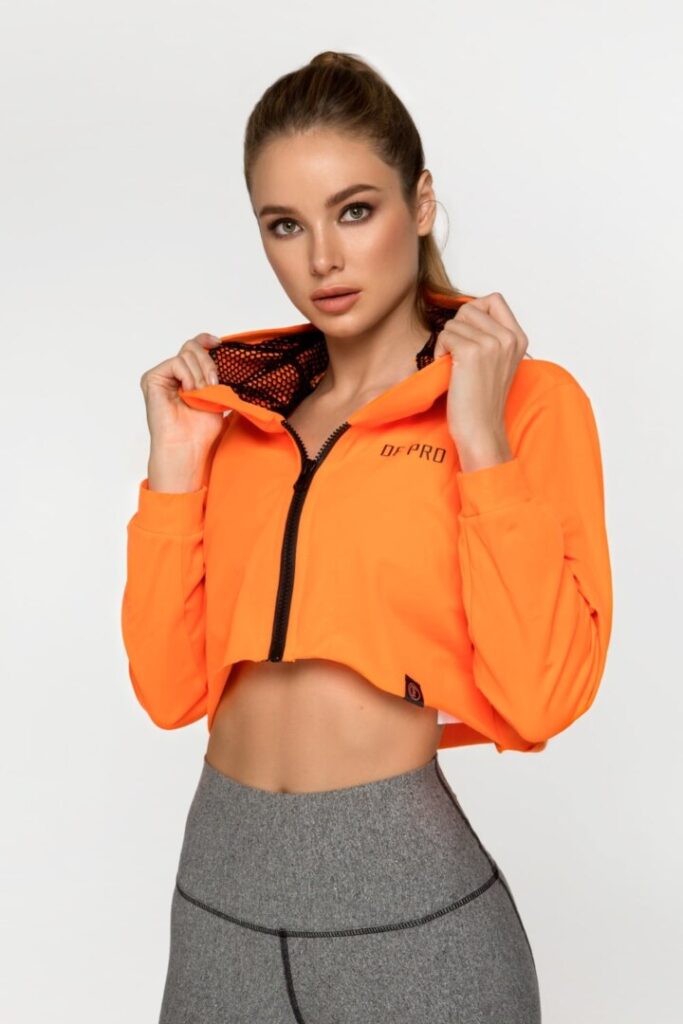 Спортивна кофта Designed for Fitness Mandarin S/M оранжевий