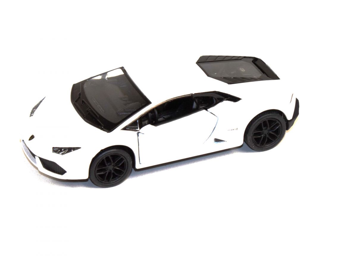 Машинка KINSMART Lamborghini Huracan біла (KT5382W)