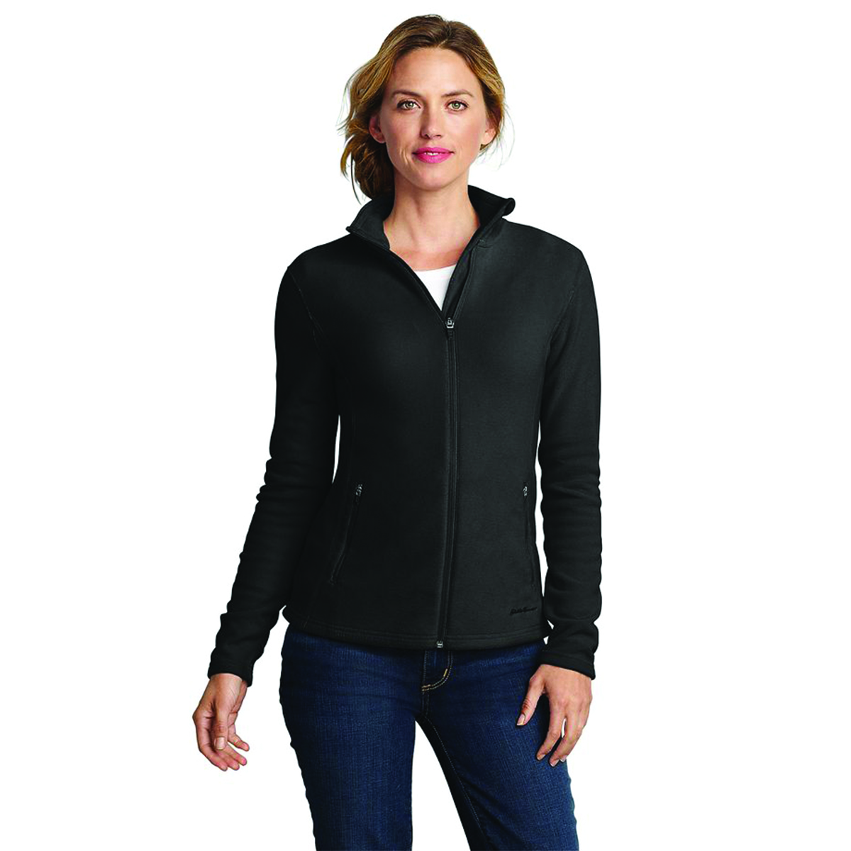 Кофта Eddie Bauer Women Quest Full-Zip Jacket L Чорний (0314BK)