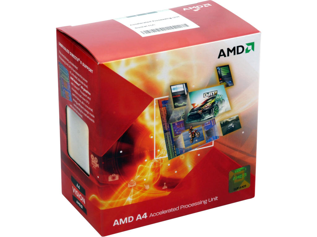 Процесор AMD A4-4000 3.0GHz/1MB AD4000OKHLBOX sFM2 BOX (F00157922)
