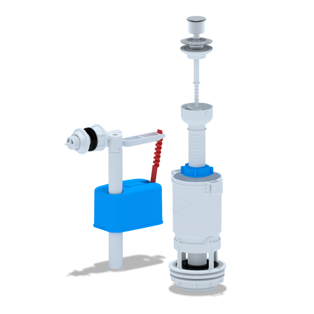 Набор для бачка унитаза Ани Пласт с боковой подводкой G 1/2" (WC4050М)