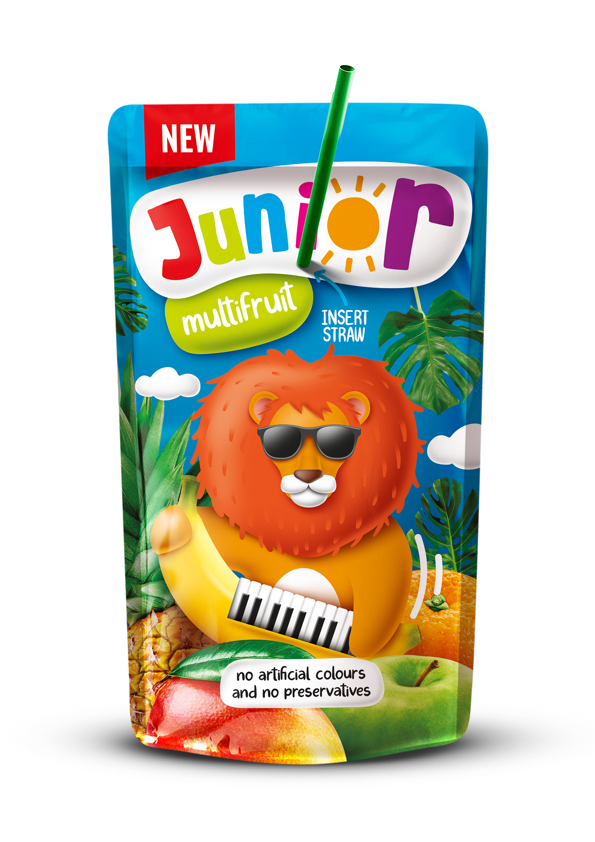 Напиток Junior Мультифруктовый 200 мл 5310364001458
