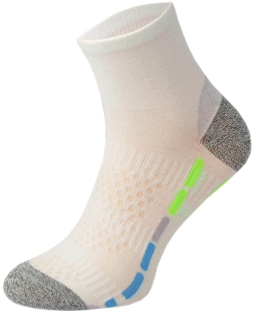 Шкарпетки Comodo RUN3 Білий/Бірюзовий (COMO-RUN-3-01-4346)