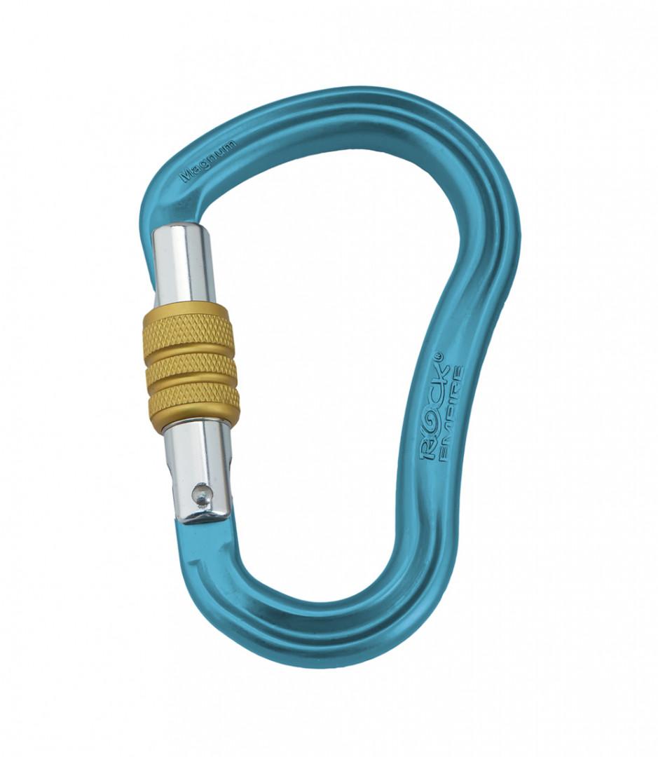 Карабин Rock Empire Carabiner HMS Magnum Screw Blue (1053-ZRC031.000+0000D0004)