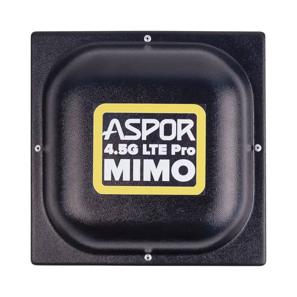 Широкосмугова 3G/4G MIMO антена панельного типу Aspor T800 1700-2700 МГц 18 дБ