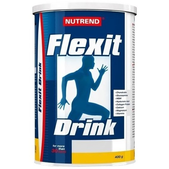 Хондропротектор (для спорта) Nutrend Flexit Drink 400 g /20 servings/ Strawberry