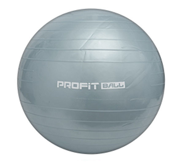 Мяч для фитнеса Profit 0277 75 см. Серый