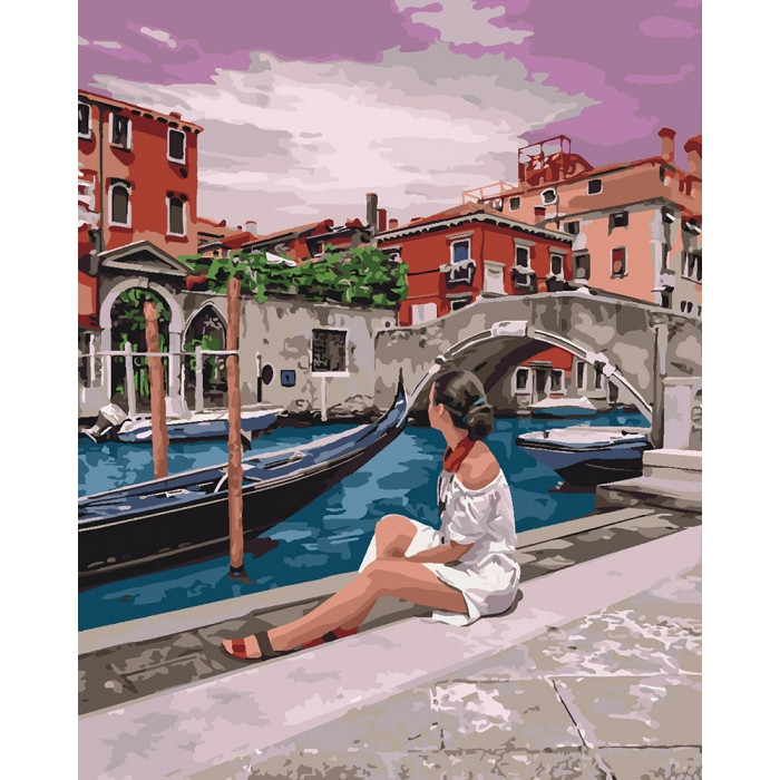 Картина за номерами Ідейка "Дивовижна Венеція" 40х50см KHO4658
