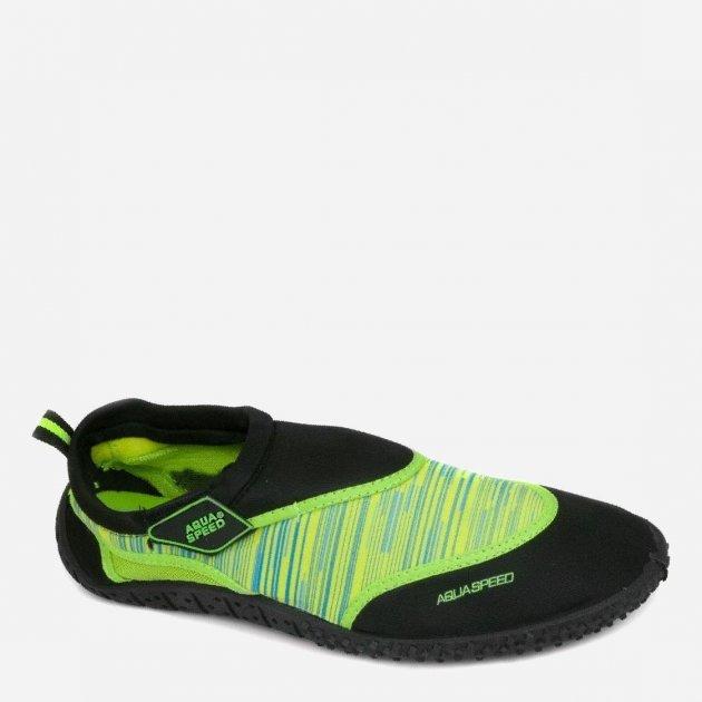 Аквашузы Aqua Speed AQUA SHOE MODEL 2B 6570 черный зеленый 38 673-2B 38