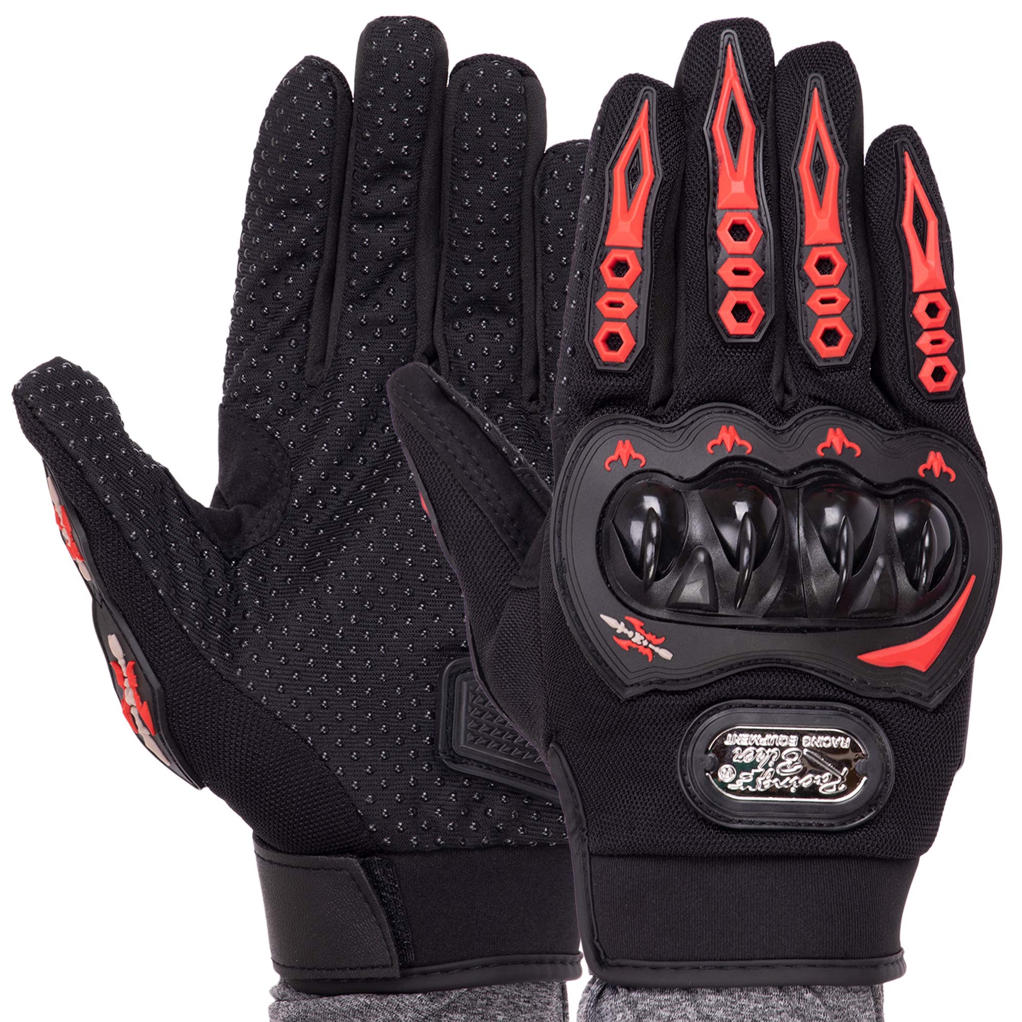 Мотоперчатки SP-Sport SC-06 XL Черный-красный