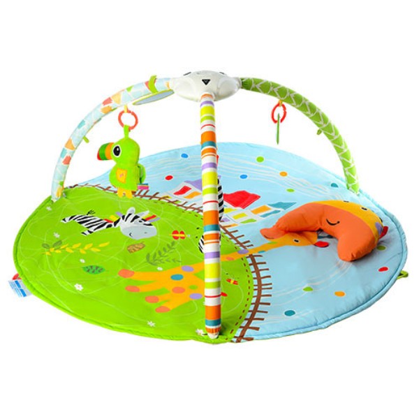 Развивающий коврик для младенца Konig Kids Друзья с проектором 70 х 53 х 8 см Разноцветный (63572R)