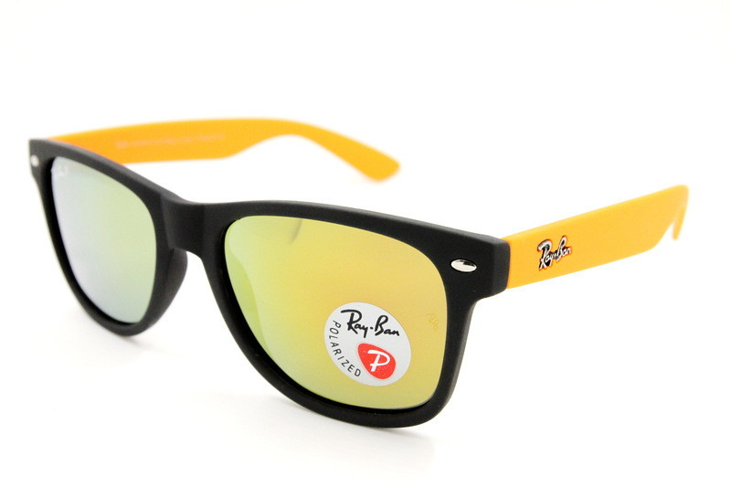 Сонцезахисні окуляри з поляризацією RB P2140 C8 Чорно-жовтий (hub_WIYY25374)