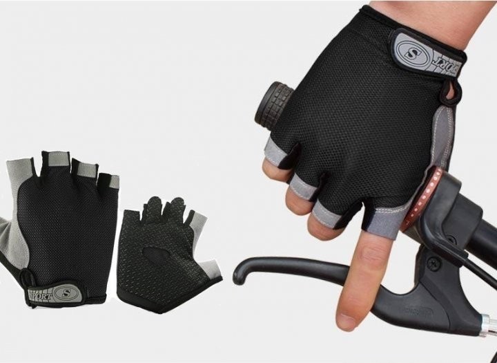 Велоруковицы без пальцев Rogtoy XL Black (H050386)