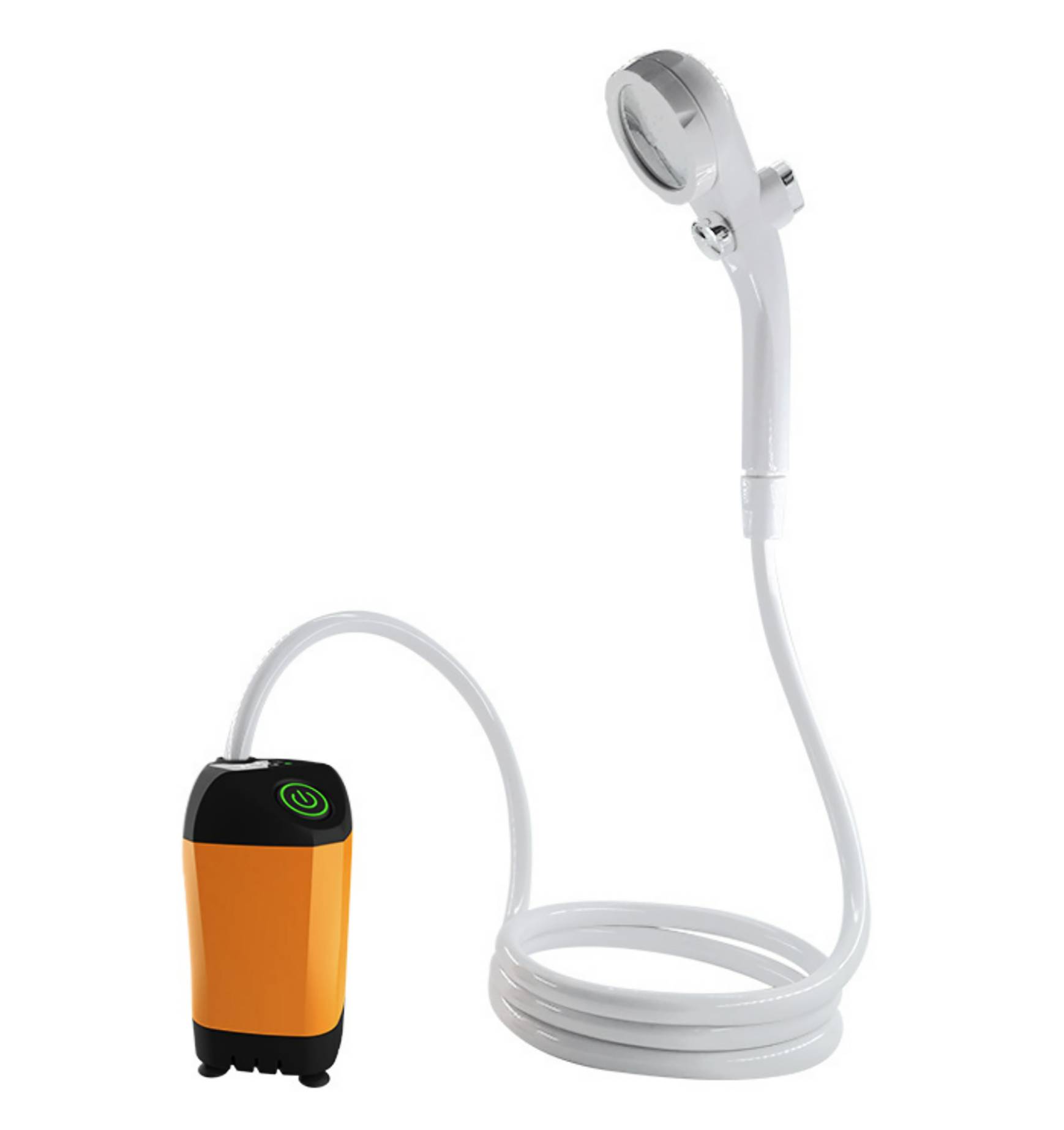 Аккумуляторный переносной душ SUNROZ Camping Shower YT70W New Generation 7800 mAh Оранжевый (SUN4017_3)
