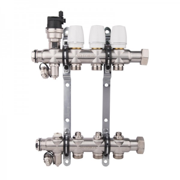 Коллектор для систем отопления Sd Forte Sfe00510 1х10