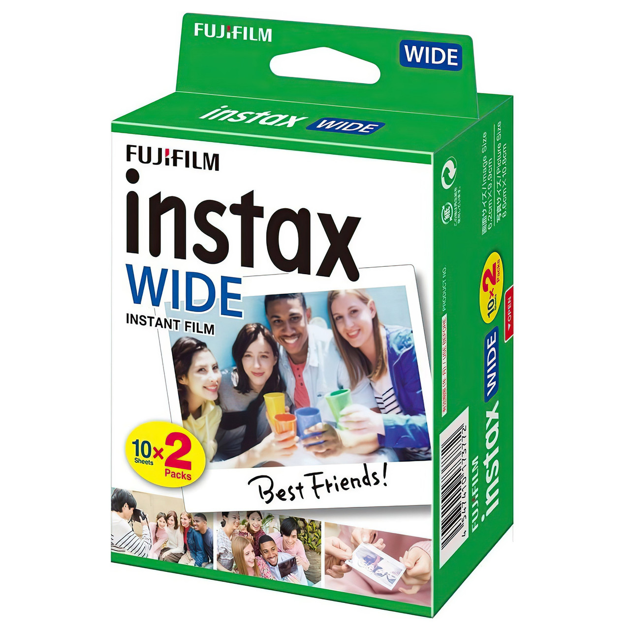 Фотобумага Fujifilm Colorfilm Instax Wide 20 шт (2148686556)