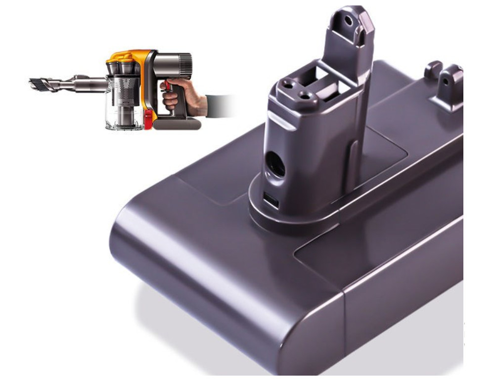 Аккумулятор для пылесоса Dyson DC31/DC34/DC35/DC44/DC45/DC56/DC57, Type B, (Li-ion 22.2V 3000mAh)