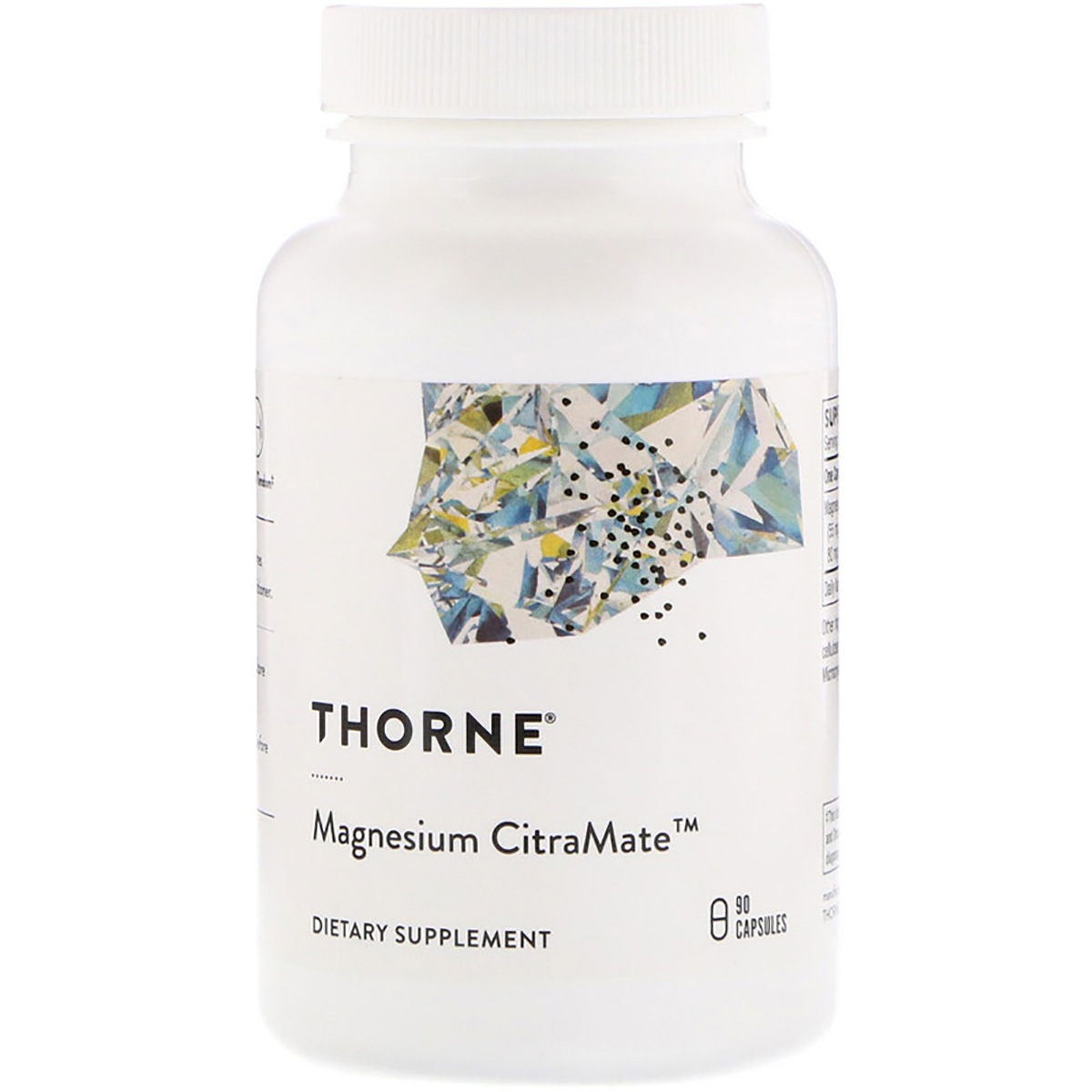 Магній Цитрат\Малат Thorne Research Magnesium Citramate 90 капсул (THR27202)