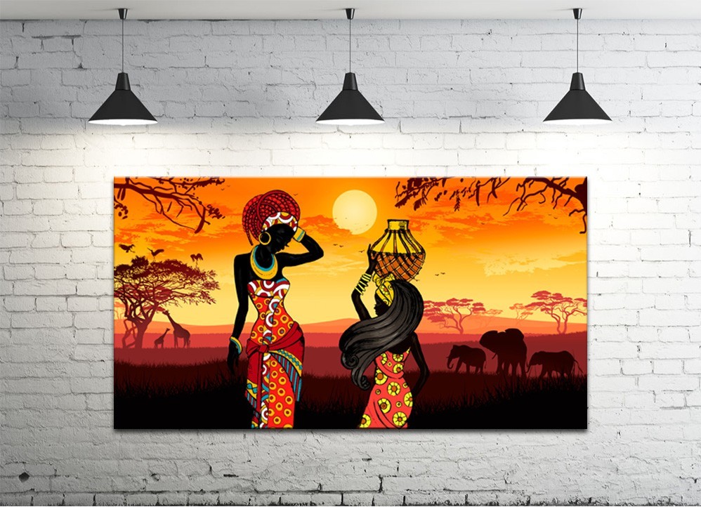 Картина на холсте ProfART S50100-357 100 x 50 см Африка (hub_zhfb32841)