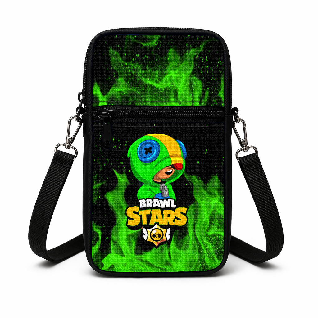 Дитяча сумка через плече Brawl Stars для телефона, 19×10×5 см