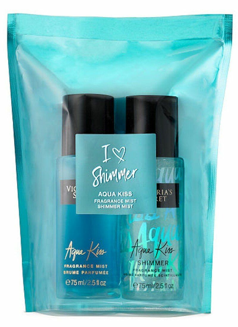 Подарочный набор No Brand I Love Shimmer Aqua Kiss 2х75 мл 2 шт