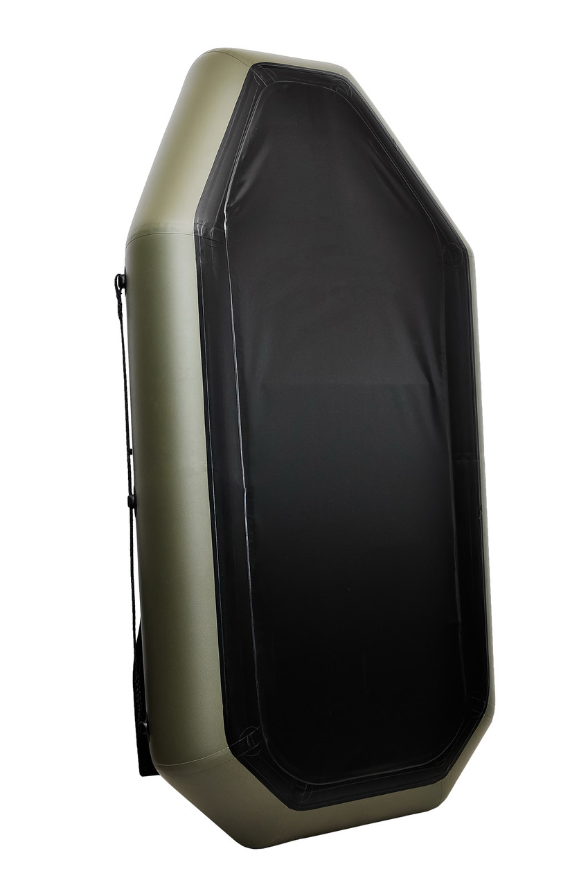 Лодка пвх надувная гребная двухместная ΩMega 260LS PS хаки