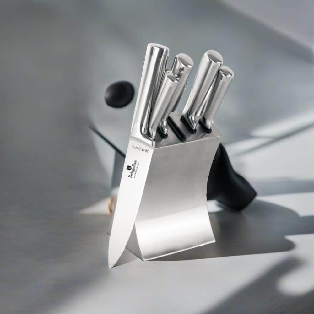 Набор из 5 кухонных ножей и подставки Berlinger Haus Eternal Collection (BH-2806)