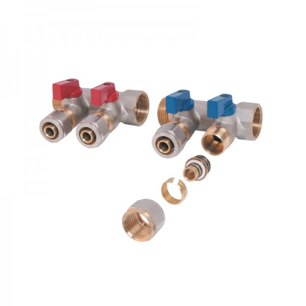 Коллектор под фитинг Шар Sd Plus Sd231W3 (38127)