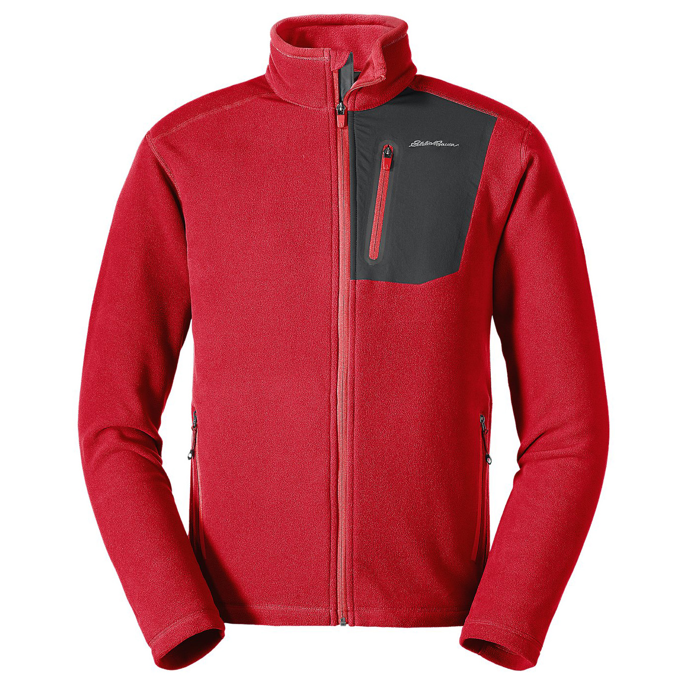 Кофта Eddie Bauer Men Cloud Layer Pro Full-Zip Jacket CARDINAL S Червона (0029CL-S)
