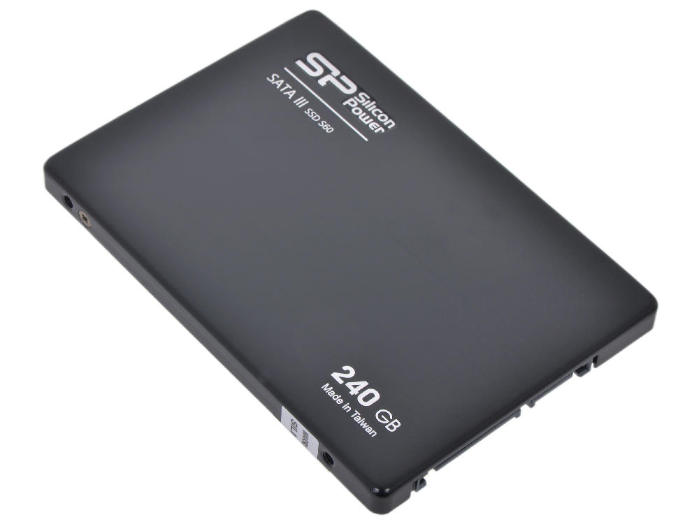 Накопичувач SSD Silicon Power Slim S60 240GB 2.5 SATAIII MLC SP240GBSS3S60S25 (F00092233)
