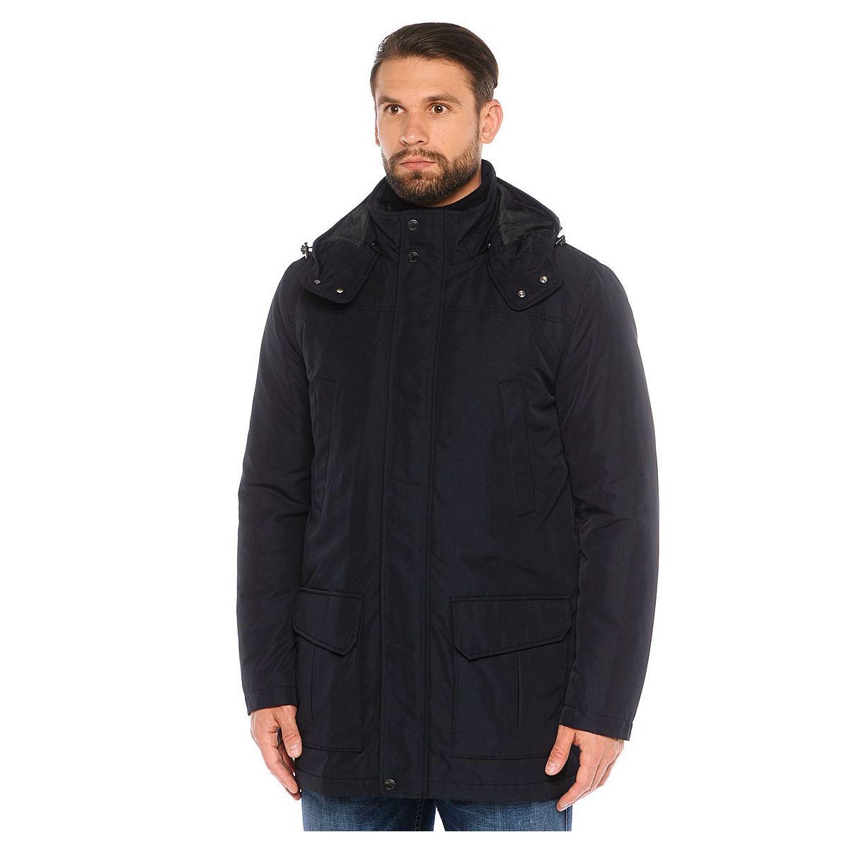 Куртка чоловіча Geox M4420F BLACK 48 Чорний (M4420FBK)