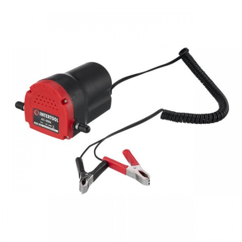 Насос вакуумний для відкачування олії та дизельного палива INTERTOOL AC-0006 12В
