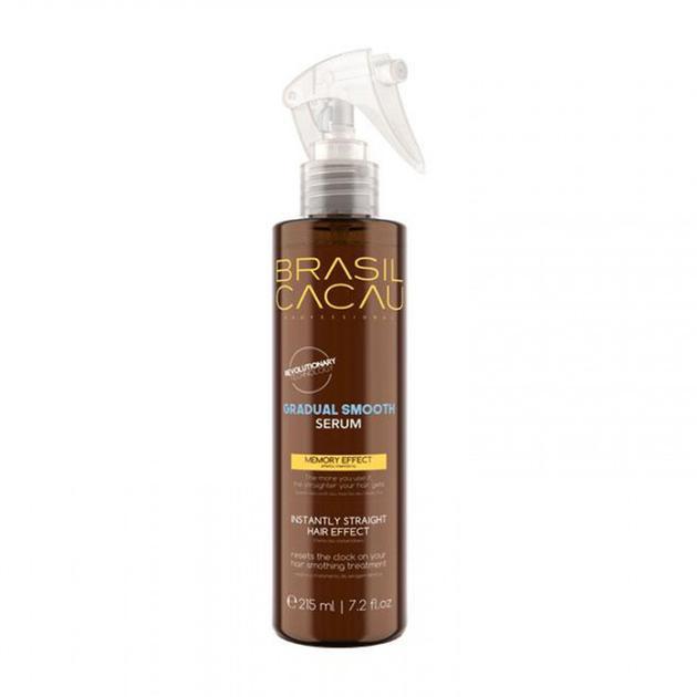 Термоактивна сироватка для волосся, що випрямляє, Cadiveu Brasil Cacau gradual smooth serum 215 мл (BR00042)