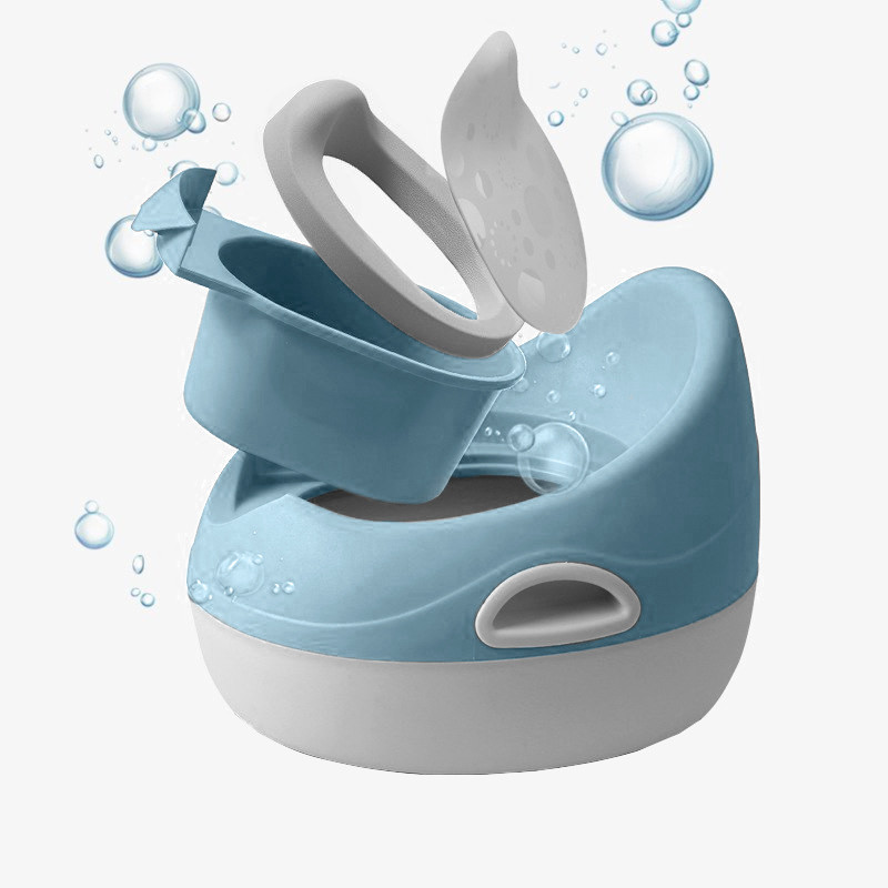 Горшок детский Bestbaby AH-855 с мягкими удобным сиденьем Голубой (6709-68774)