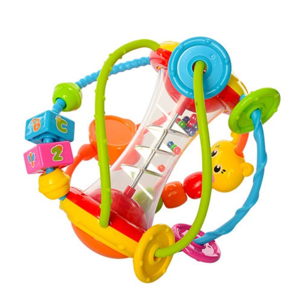 Брязкальце-логіка HuiLe TOYS 17 х 17 х 16 см Різнокольоровий (929R)