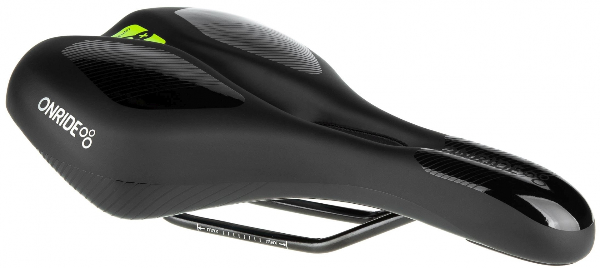 Сідло Onride Puffin Comfort Plus 281х172 мм Чорний (1085-6936116100010)