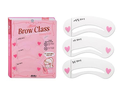 Трафарети для брів Mini Brow Class (hub_dSrc52673) Kiss Beauty