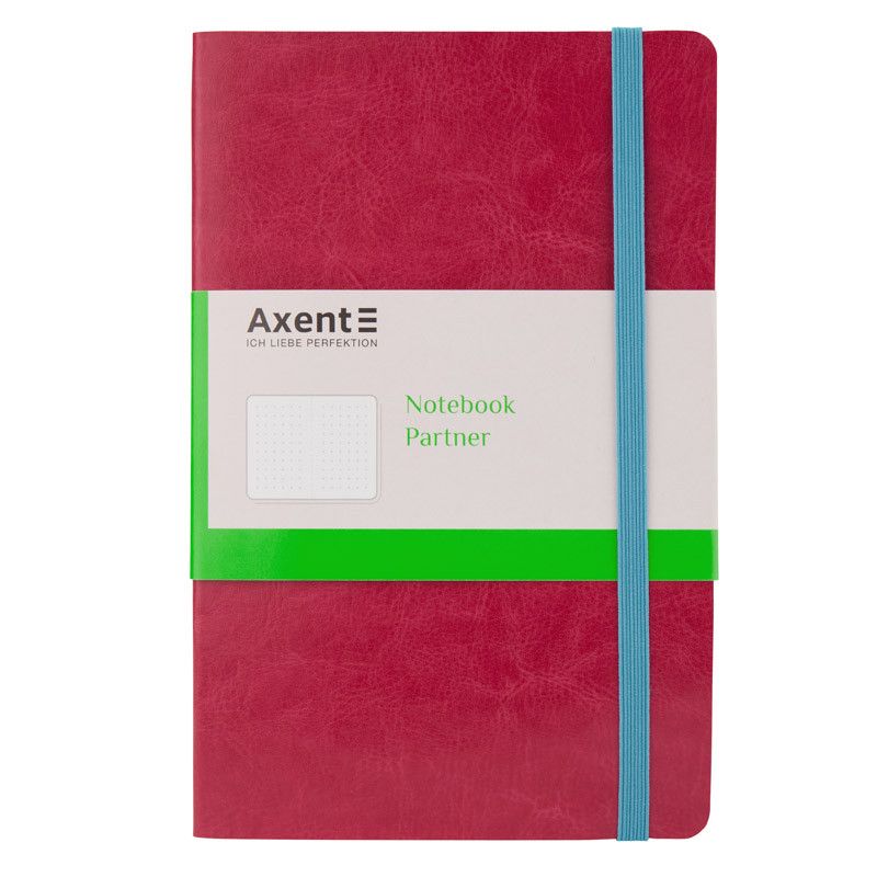 Записная книга Axent 12 5*19 5 А5 96 листов розовый (8209-10-A)