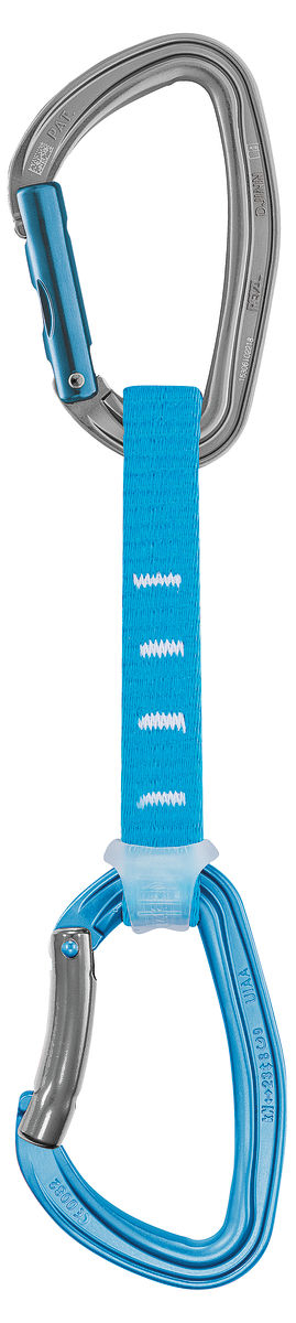 Оттяжка с карабином Petzl Djinn Axess 12cm Blue (1052-M060CA00)