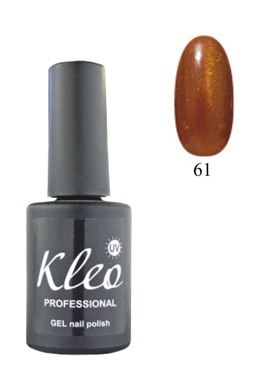Гель-лак для нігтів Котяче око Kleo Professional Chameleon Cat eye gel 3D effect Колір 61 11 мл