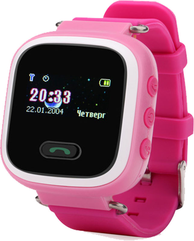 Детские смарт-часы Smart Watch Q60 Розовые (14-SBW-Q60-04)