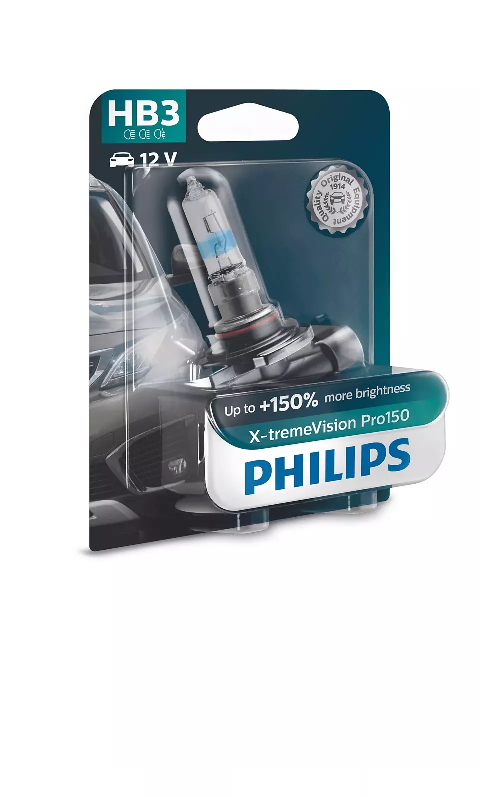 Автолампа PHILIPS 9005XVPB1 HB3 55W 12V X-treme Vision Pro +150% B1