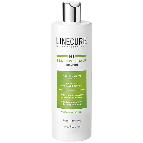Шампунь для чутливої шкіри голови Hipertin Linecure Vegan Sensitive Scalp 300 мл (30955)