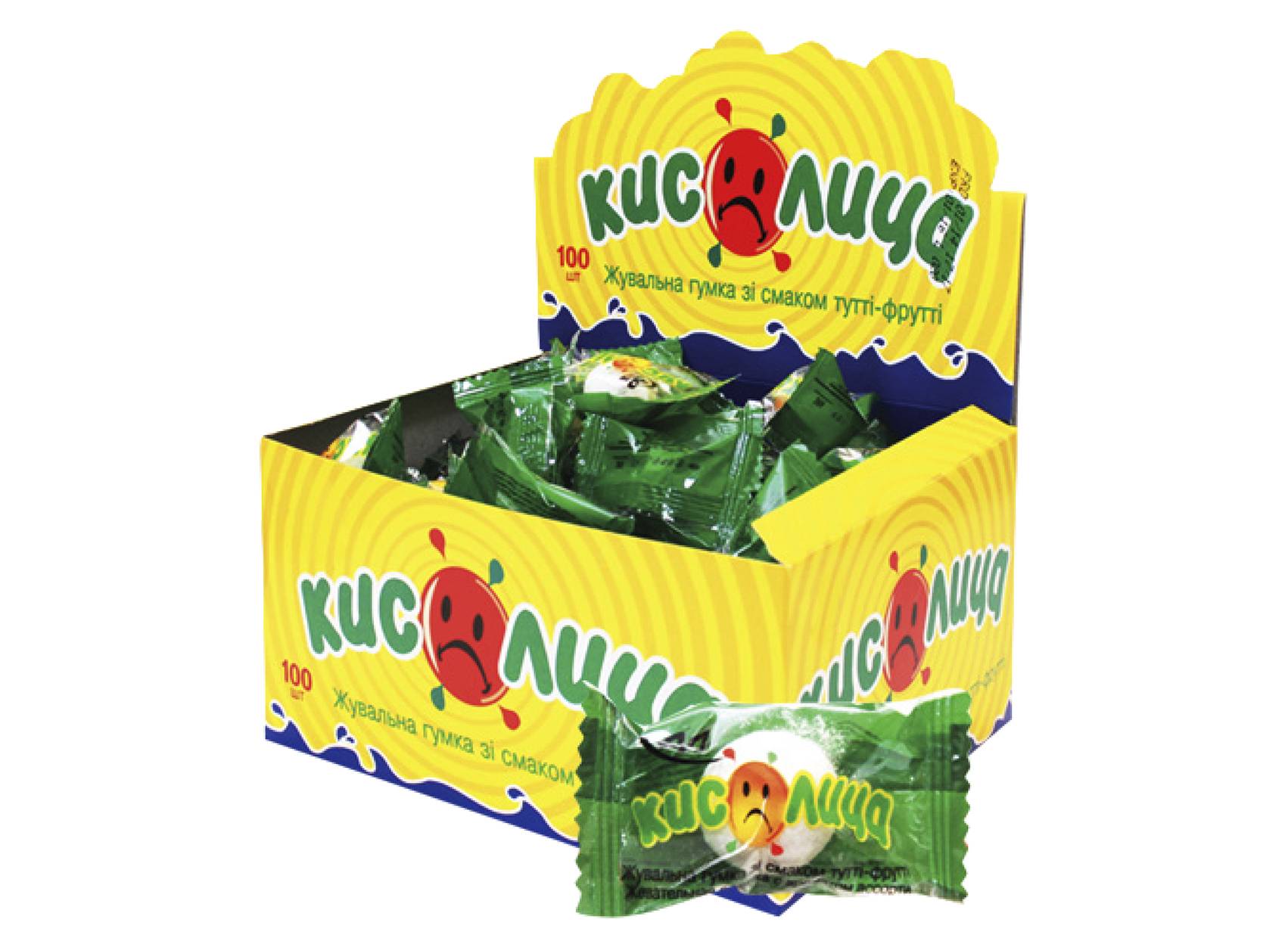 Блок жуйок Tutti Frutti Кислиця 229-18425310