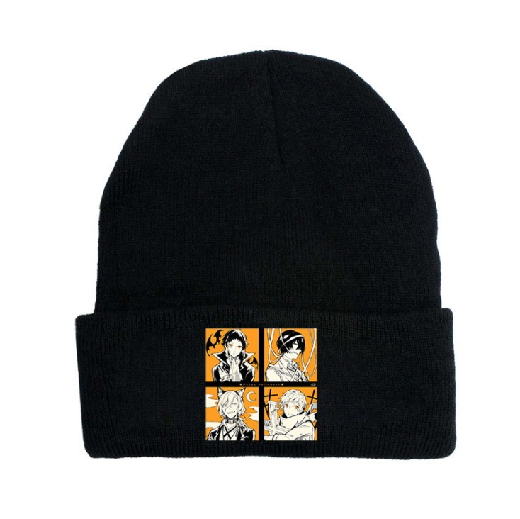 Шапка Jsstore Аниме Бродячие Псы One size Черная