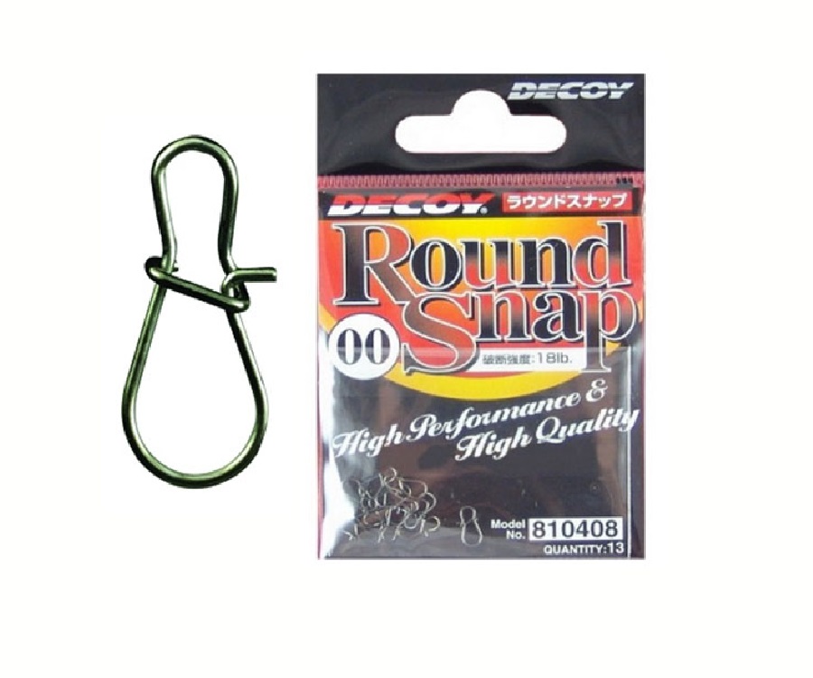 Застібка Decoy SN-1 Round Snap #1.5 24lb 13 шт/уп (1013-1562.02.19)