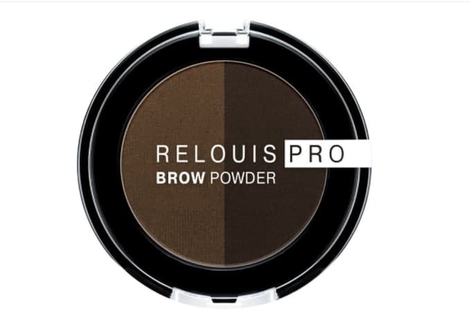 Тіні для брів Relouis PRO BROW POWDER 3 Dark Brown 3мл