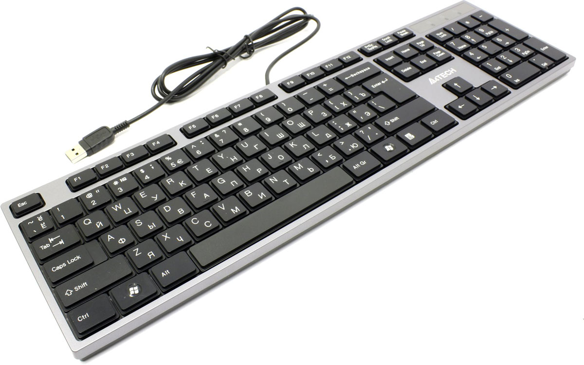 Клавіатура провідна A4Tech KD-300 USB (4711421881494)